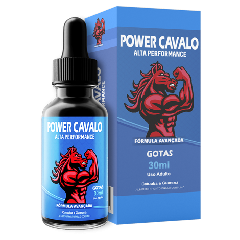 Power Cavalo Gotas 1 Frasco