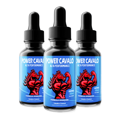 Power Cavalo Gotas 3 Frasco