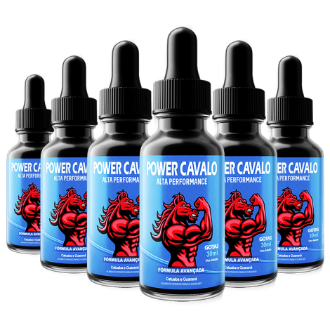 Power Cavalo Gotas 6 Frasco