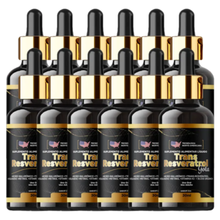 Trans Resveratrol Gota 12 Frasco