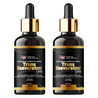 Trans Resveratrol Gota 2 Frasco