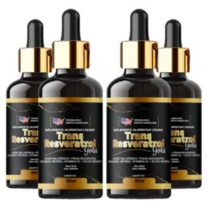 Trans Resveratrol Gota 4 Frasco