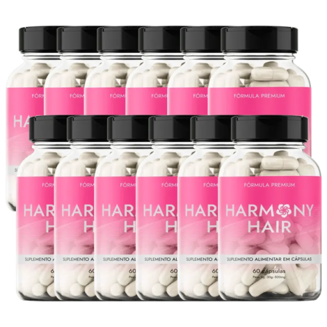 Harmony Hair 12 Pote - Imagem do Produto